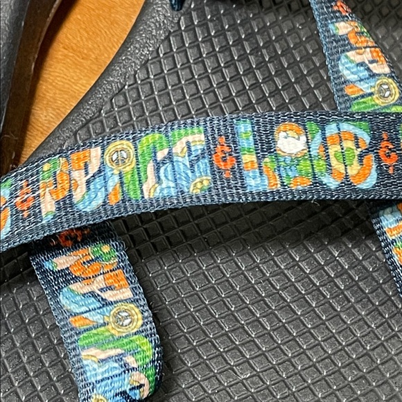 Men’s Chaco Summer of 69 Z/Cloud 2 Sandal Woodstock Peace & Love Print Size 11 - Picture 15 of 16